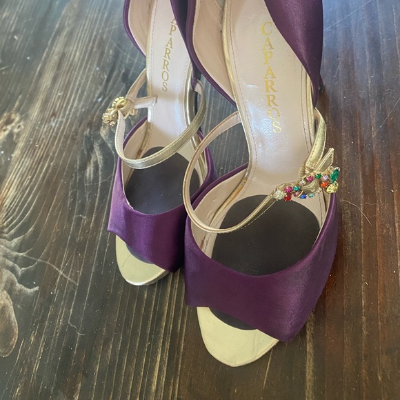 Caparros Purple Gem Heels - Picture 2 of 4